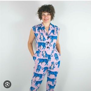 Nooworks Magic Suit- Blue Tigers - XL